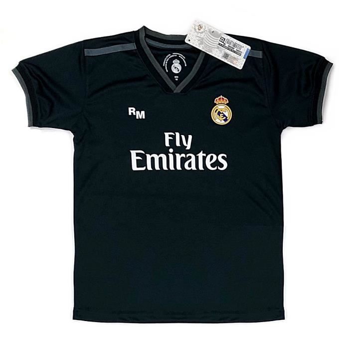Maillot pendentif 2018-19 réplique officielle du Real Madrid junior seconde [AB9185] - Taille: 8 ans