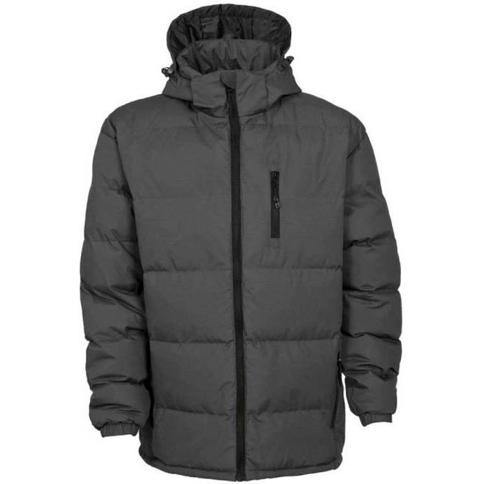 TRESPASS Veste rembourée Clip - Homme - Gris