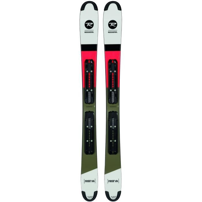 Pack De Ski Rossignol Free'zb + Fixations Xpress 10 B83 Homme Blanc