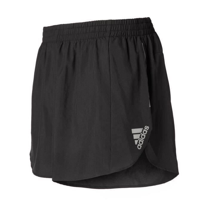 Short d'athlétisme - ADIDAS - OTR SPLIT - Homme - Noir
