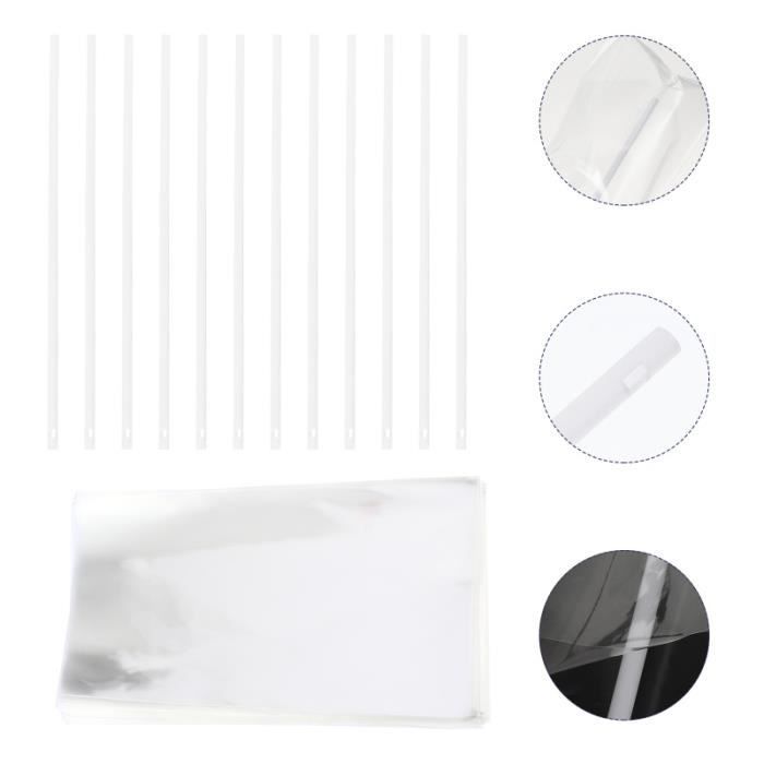 1 Set Lollipop Sticks with Bags Rods DIY Packing bille barre chocolat confiserie chocolat