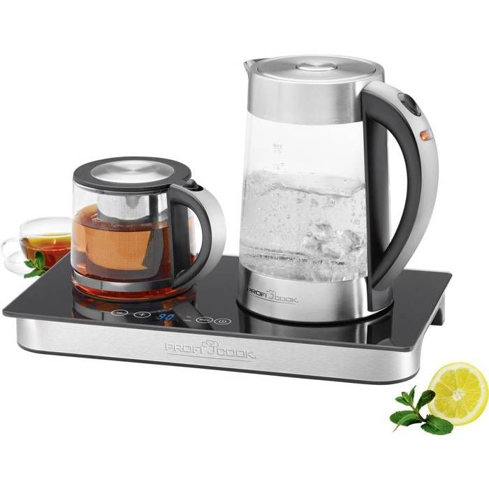 ProfiCook Machine à thé et café 2250 W argentée PC-TKS 1056