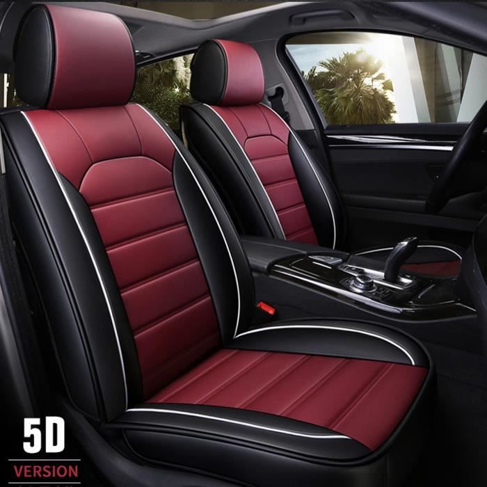 1pcs Housse Siège de Voiture couvre protecteur Automobile siège ROUGE