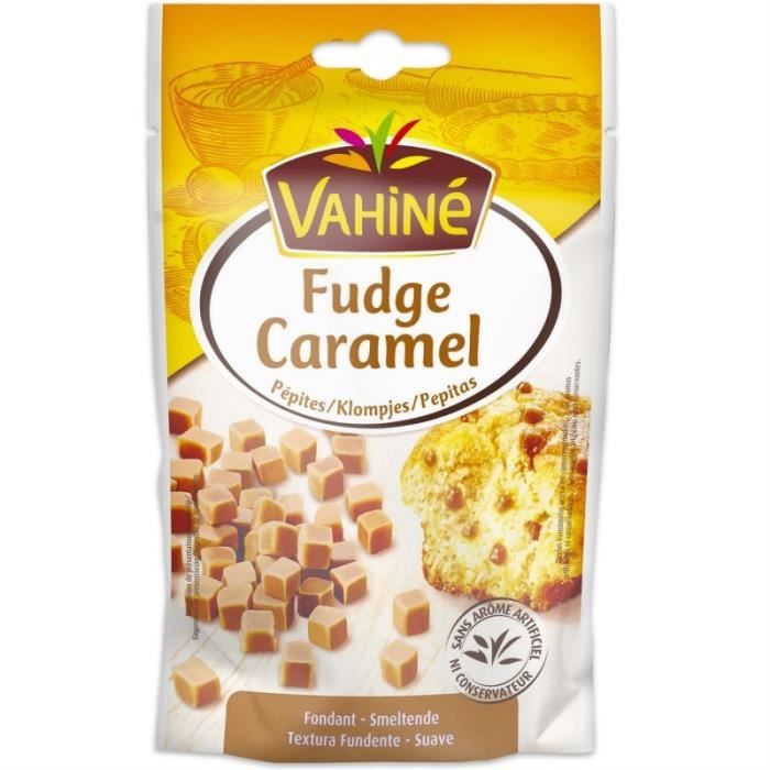 VAHINÉ - Pépites Caramel 70G - Lot De 3