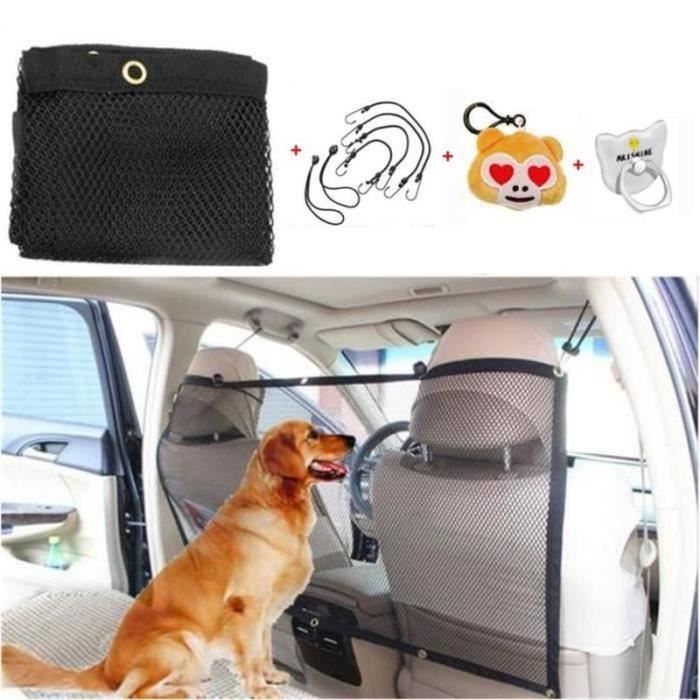 QL03890-REMYCOOVoiture Filet de Séparation Pare Barrier Universel Sécurité Pour Chien Animaux Portable Filet de protection Voitu