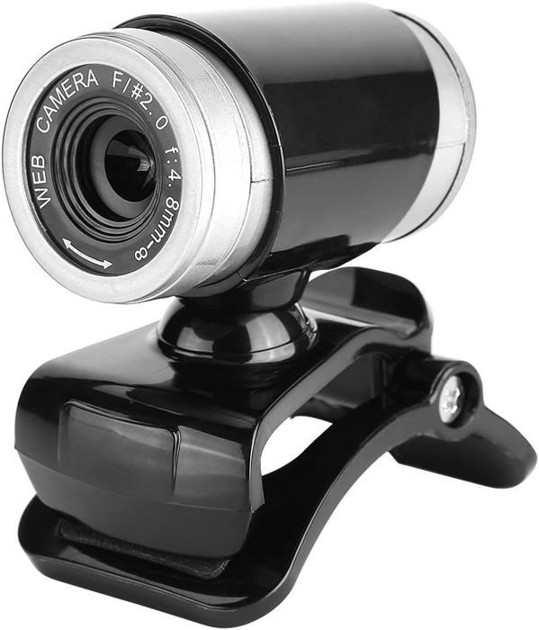 Caméra Web, Webcam USB Clip-on 360 Degrés 12 Mégapixels HD Webcam Web ...