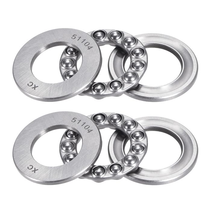 Lot De 10 Roulements à Billes De Poussée F6-12M - 6x12x4.5 Mm - Neuf Sous Emballage