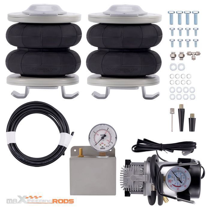 Kit Ressorts Tendeurs Doubles 40,6cm CheeMuii - Support Tuyaux 3 En 1 Pour Camions Et Remorques