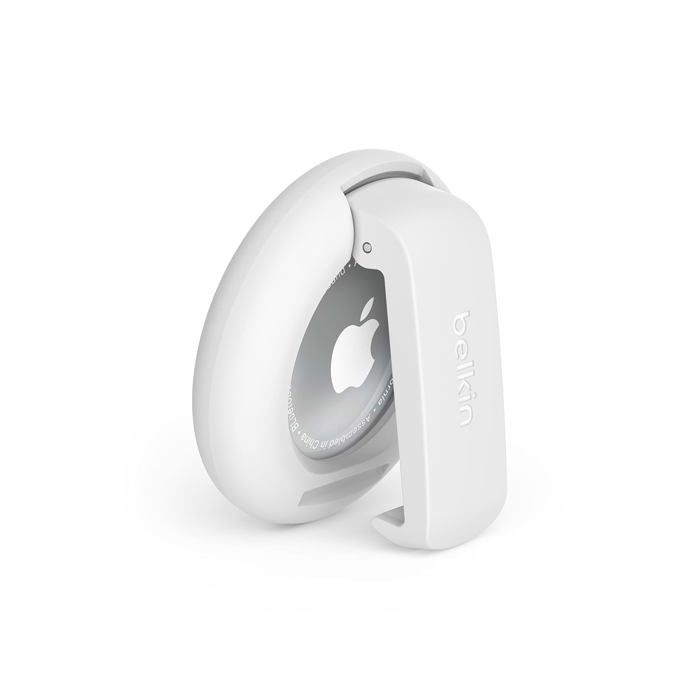 Belkin MSC012dsWH Anneau de protection avec pince pour AirTag Apple porte clé protection antirayure