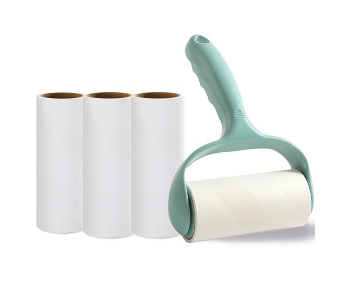 Comparer les prix de Rouleau anti-peluches adhésif, rouleau anti-poils d'animaux, kit anti-poils pour chiens et chats, brosse anti-peluches pour vête