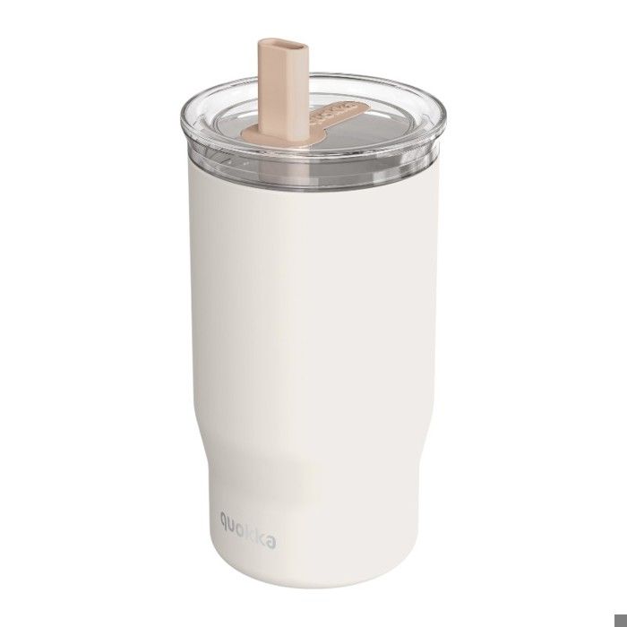 Tasse isotherme - QUOKKA - 720 ml - Acier inoxydable - Couvercle Ecozen® - Paille réutilisable Tasse isotherme - QUOKKA - 720 ml - Acier inoxydable - Couvercle Ecozen® - Paille réutilisable