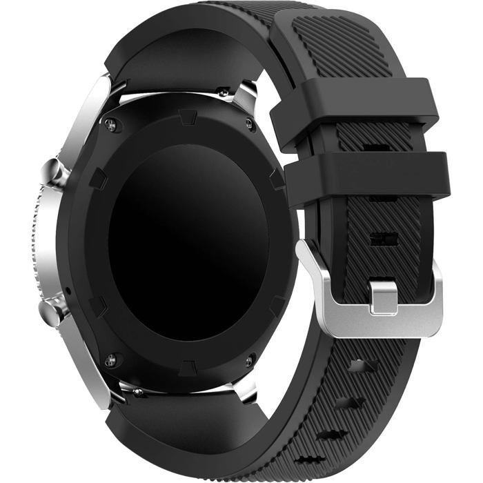 Compatible avec 22mm Bracelet Galaxy Watch 46mm/Gear S3 Frontier/Classic/Samsung Galaxy Watch 3 45mm Bracelets Silicone Sport Bande