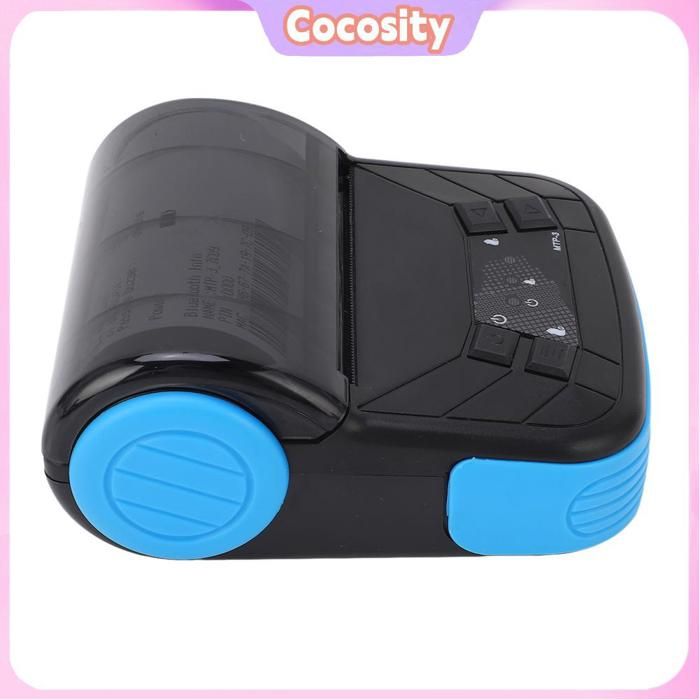 Cocosity imprimante thermique Bluetooth Imprimante Thermique 80 Mm Imprimante Thermique Portable Avec Sans materiel identification