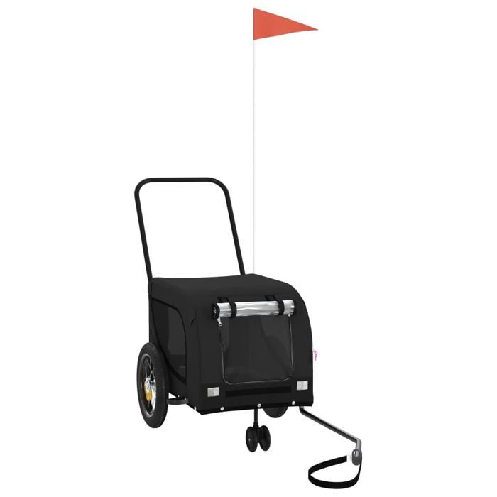Remorque De Vélo Pour Animaux vidaXL - Plusieurs Couleurs Disponibles - vue 4