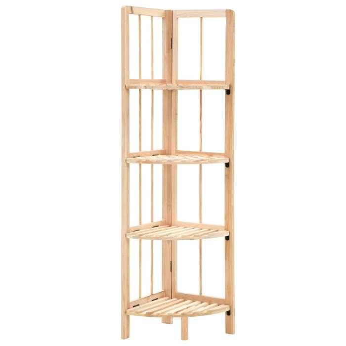 SALE 2026 Armoire étagère magazine Beige - Étagère dangle bois de cèdre 27x27x110cm PRO546293064