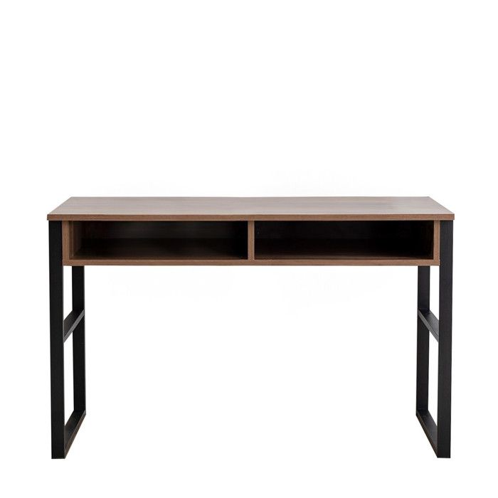 Bureau en bois Nove - 120 x 60 x 75 cm - Noyer Bureau en bois Nove - 120 x 60 x 75 cm - Noyer