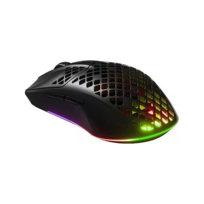SteelSeries Aerox 3 Wireless Bluetooth RF 18000 DPI RGB - vue 2