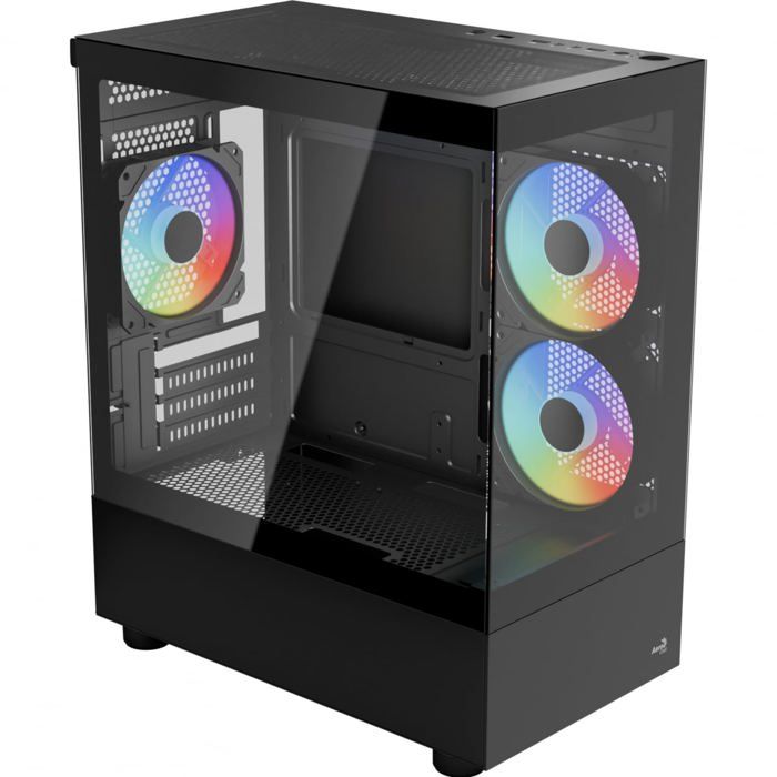 Boîtier PC AeroCool Viewport Mini ARGB Mini Tower Micro ATX