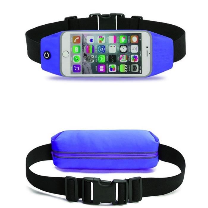 Sac de Taille de Course à Pied - GAZECHIMP - Sac Fourre-tout Téléphone Porte-clés - Sacs