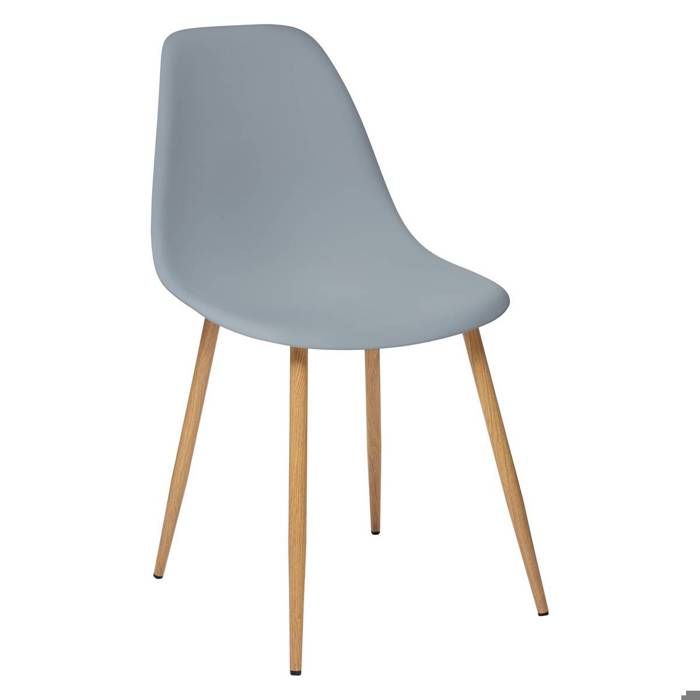 Chaise Taho 44cm gris - Atmosphera Créateur dintérieur Chaise Taho 44cm gris - Atmosphera Créateur dintérieur