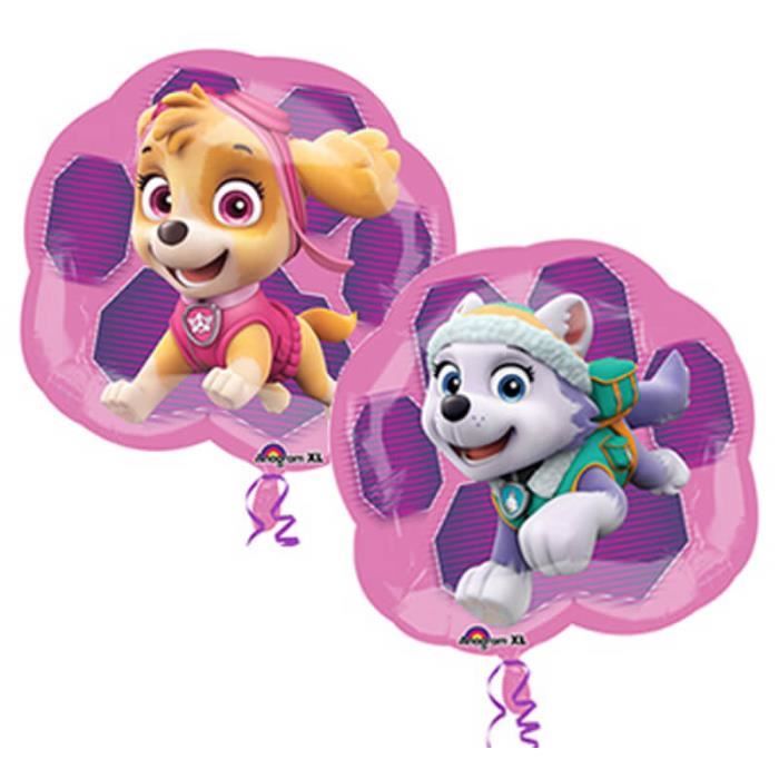 Pat Patrouille Ballon Fille Rose Achat Vente Ballon Decoratif Cdiscount