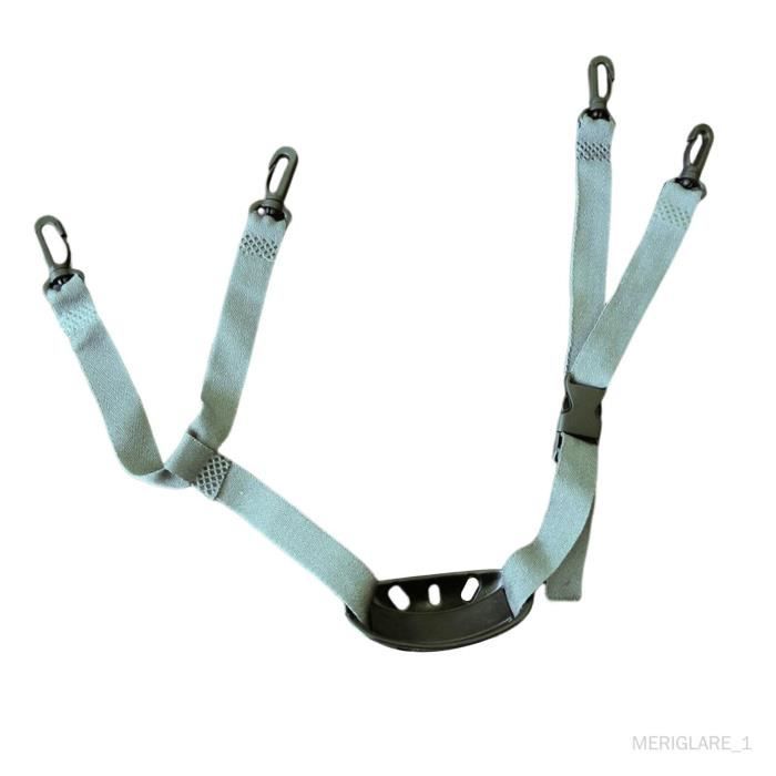 Casque de sécurité Construction de sécurité pour Casque Blanc Jugulaire Amovible pour la mâchoire inférieure du Casque