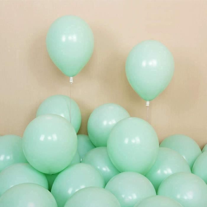 20 ballons vert  ballon de baudruche pas cher- Fête en folie