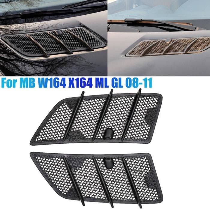 Couvercle de grille d'aération de capot avant, Garniture de grille, Mercedes Benz W164 ML, Classe GL, 1648804