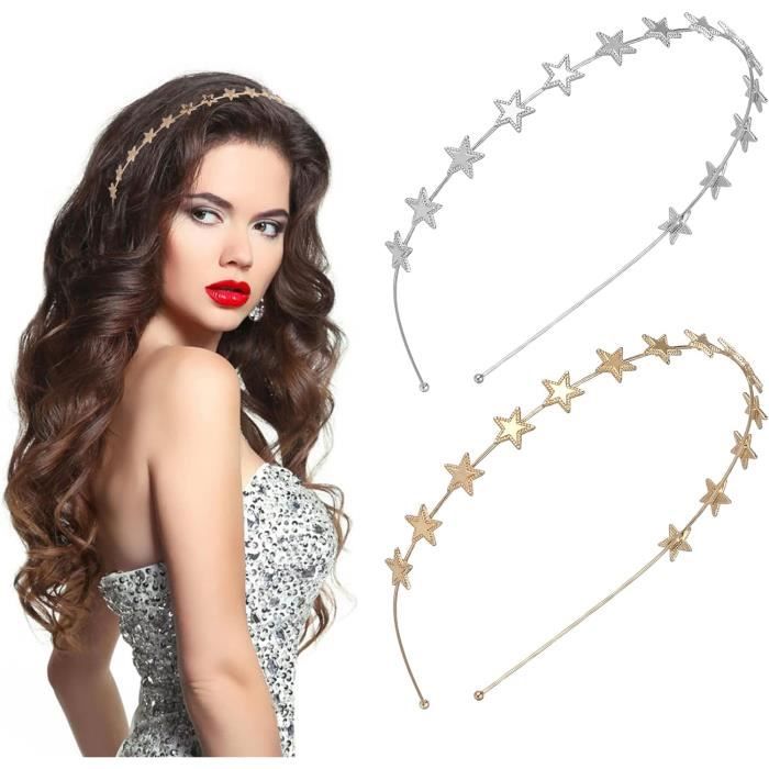 Lot De 2 Bandeaux à Cheveux Tendance - Motifs Floraux - Pour Quotidien, Sport Et Soirées - 7