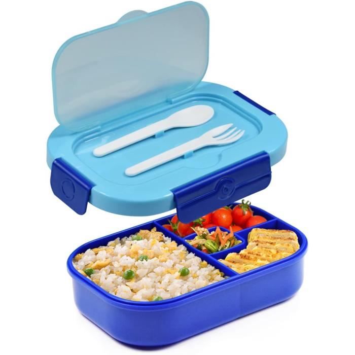 Boîte à Lunch Bentgo Kids – Imprimé Rocket S, étanche, 5 Compartiments, Occasion