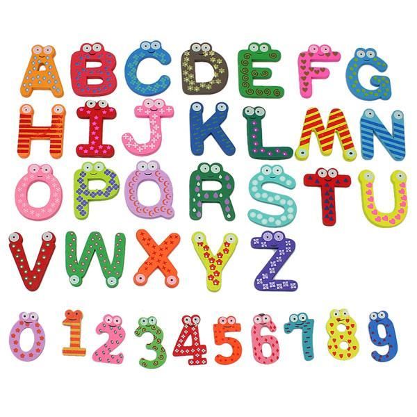 Lettres et chiffres magnétiques pour bureau atelier ou en production
