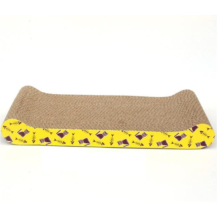 Grattoir pour Chat en Carton, Grattoir de Remplacement pour Chat en