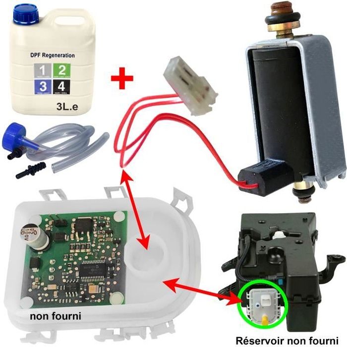 Pompe Reservoir Additif Cerine Carburant Fluide FAP DPF 3008 308 BOXER C4 II DS4 JUMPER RCZ 1606340280 9809653280