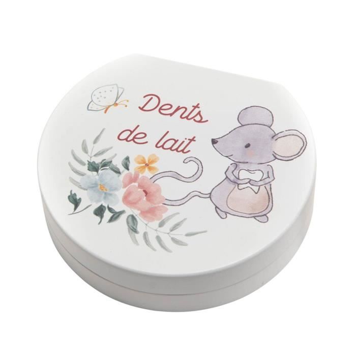 Boîte à Dents De Lait En Bois Avec Fenêtre Transparente - Pour Garçon Et Fille, Idée Cadeau Baptême, Anniversaire