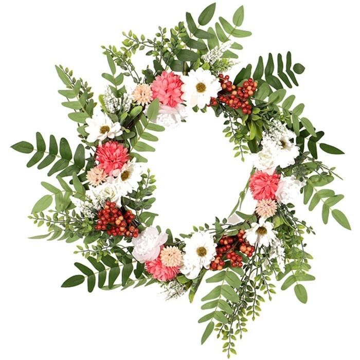 Couronne D'eucalyptus Couronnes Artificielles De Feuilles Vertes