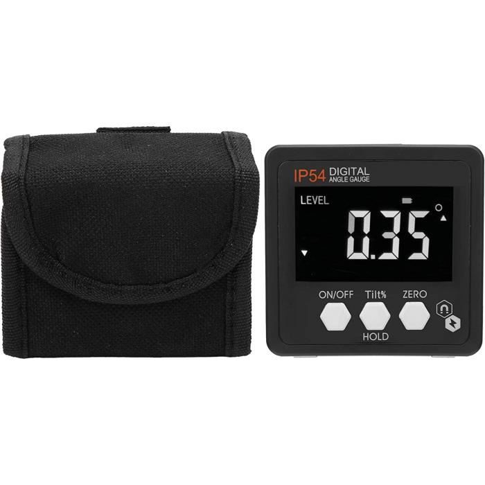 Inclinomètre à Angle LCD Numérique étanche à L'eau Boîte D'angle Boîte Bevel Box Level Box D Aimants Integres 81169967