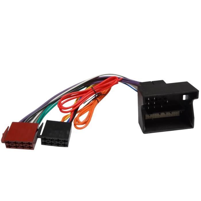 Adaptateur Faisceau ISO Vers Autoradio D'Origine AERZETIX C40114 – Plug & Play