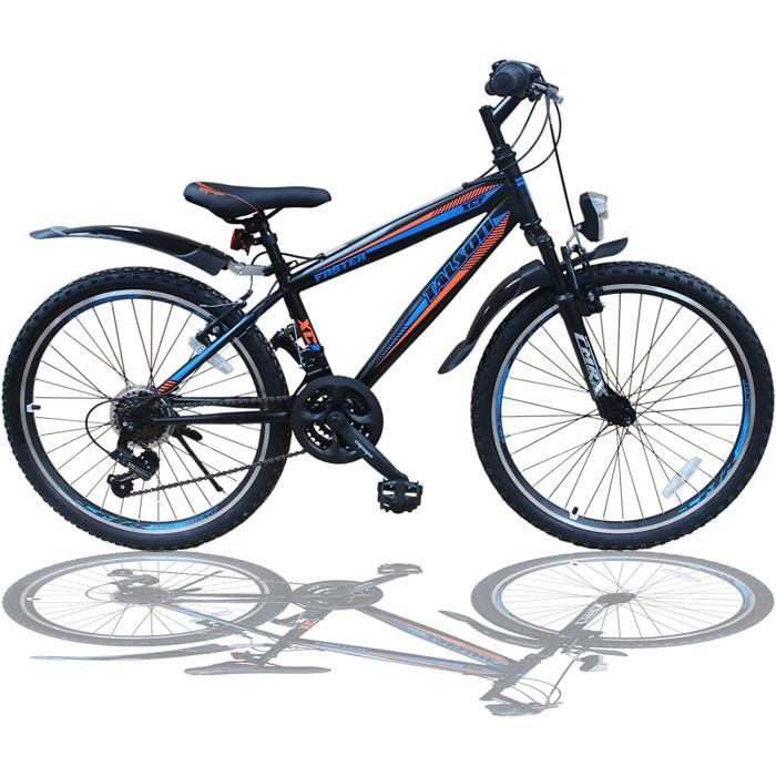 Vélo tout terrain pour enfants BIKESTAR 20 pouces - Edition VTT - Bleu Vélo tout terrain pour enfants BIKESTAR 20 pouces - Edition VTT - Bleu