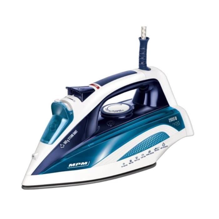 Fer à repasser - MPM - MZE-21/NS - 2600 W - Vapeur verticale - Semelle céramique