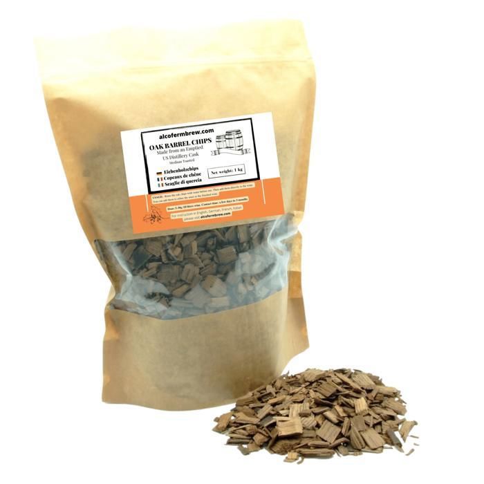 Copeaux De Châtaigne 100g Pour Arômation Vins/Bière - Chauffe Moyenne