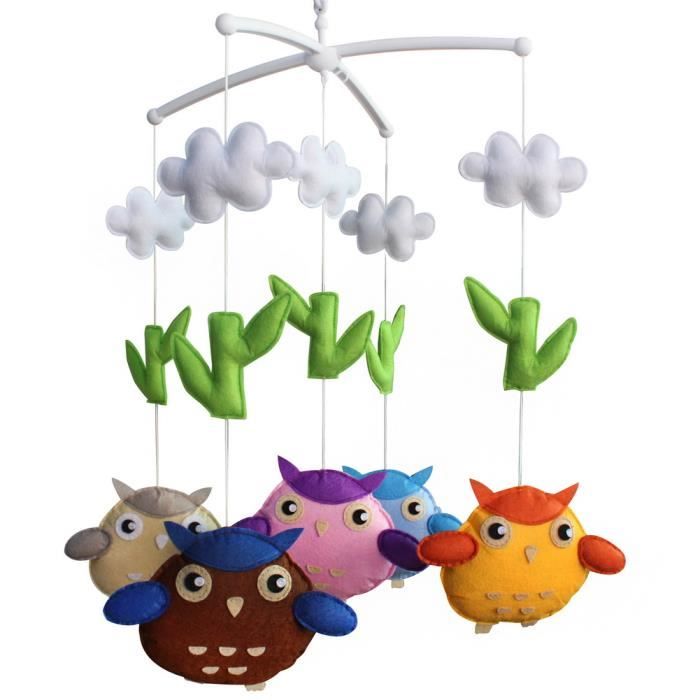 Mobile Bebe Hibou Cdiscount