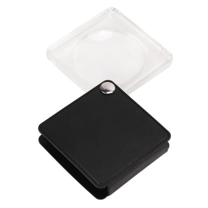 Mini Loupe Pliable 10x - Diamètre 60mm, Portable Pour Lecture, Neuf