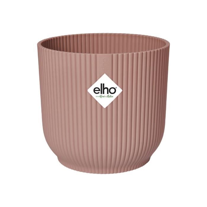 ELHO Vibes Fold Pot de fleurs rond Roues 35 Ø 35 x H 32 cm intérieur 100% recyclé