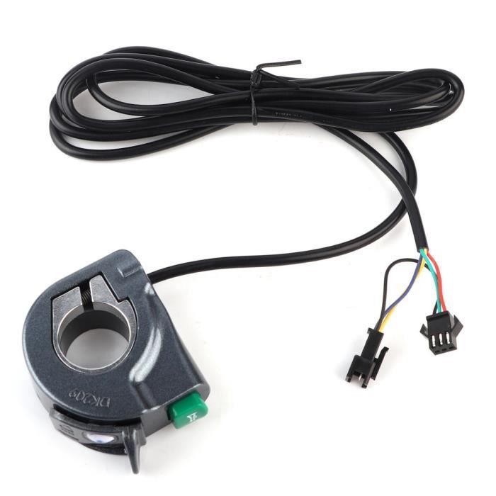 Interrupteur 2-en-1 Phare/klaxon Pour Vélo électrique 12-72V - Universel étanche IP65