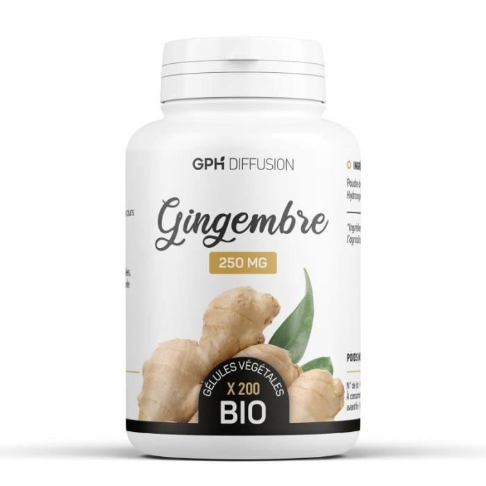 Gingembre - 280 mg - gélules
