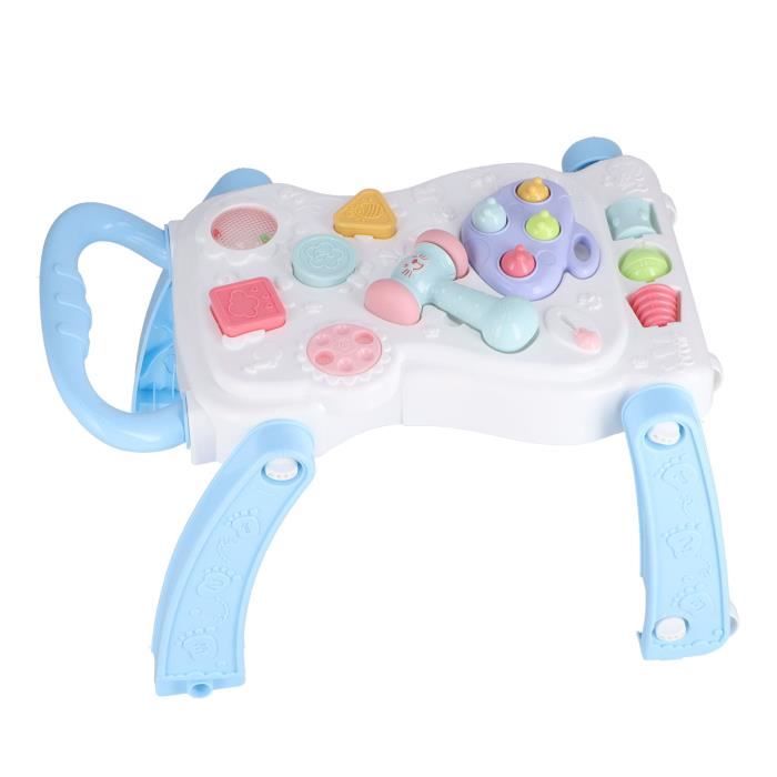 Garosa Marcheur Pour Bebe Assis Pour Se Tenir Debout Learning Walker Panneau Detachable Baby Push Walkers Pour Filles Garcons Cdiscount Jeux Jouets