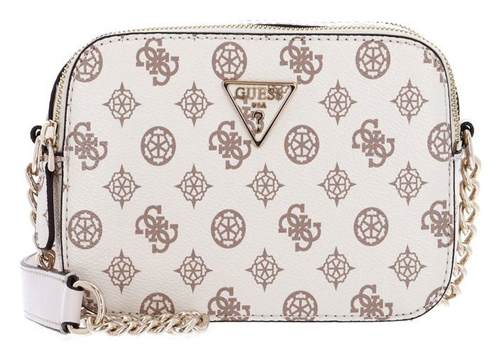 Sac à Bandoulière Guess Meridian Girlfriend Camera Bag - Taille S, Couleur Rosewood - Neuf Avec étiquettes
