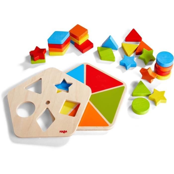 plateau de motricité - haba - carrousel - jouet d'éveil - age minimum 24 mois - coloris unique