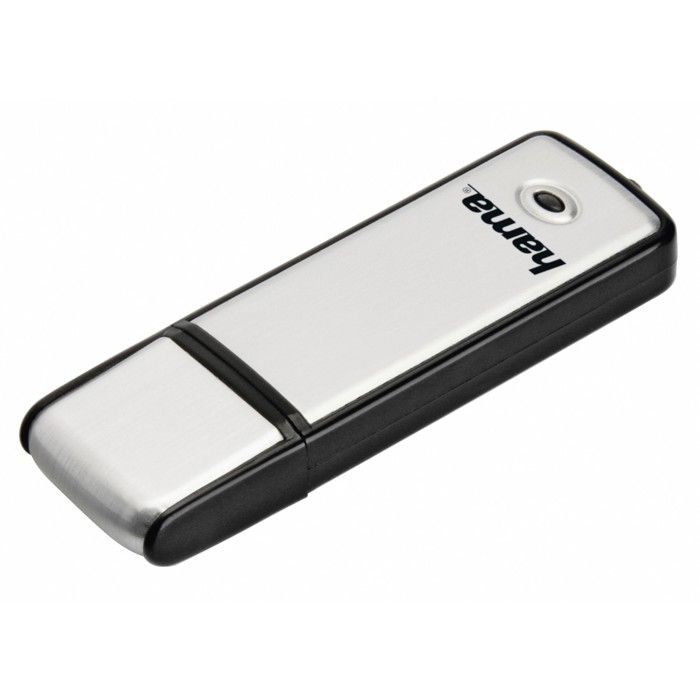 Hama Clé USB Fancy USB 2.0 32 GB 10 MB/s noir/argent emballage fin