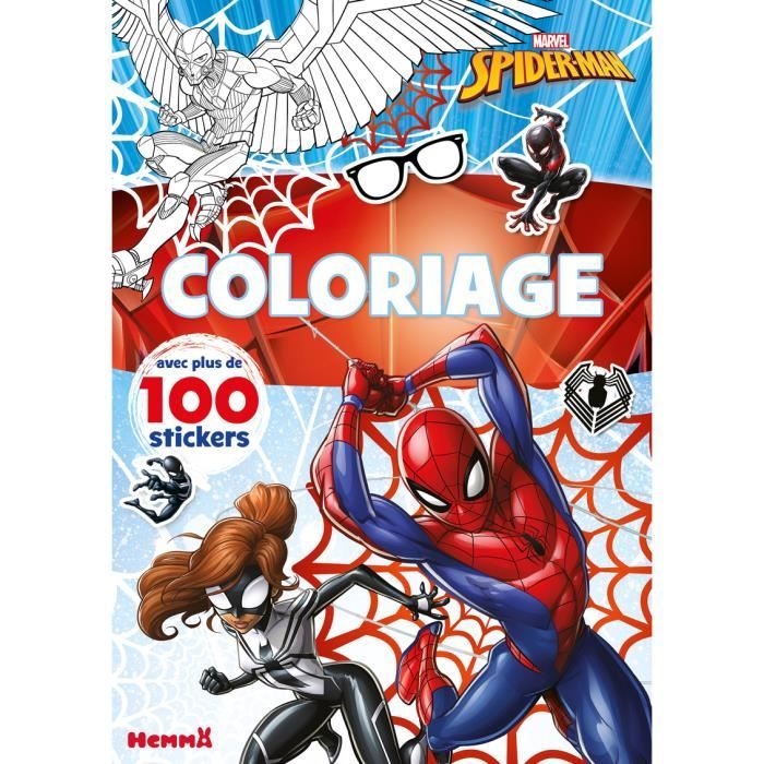 Marvel spider-man - star color (team spider-man) Pas Cher Guyane | Bureau Vallée
